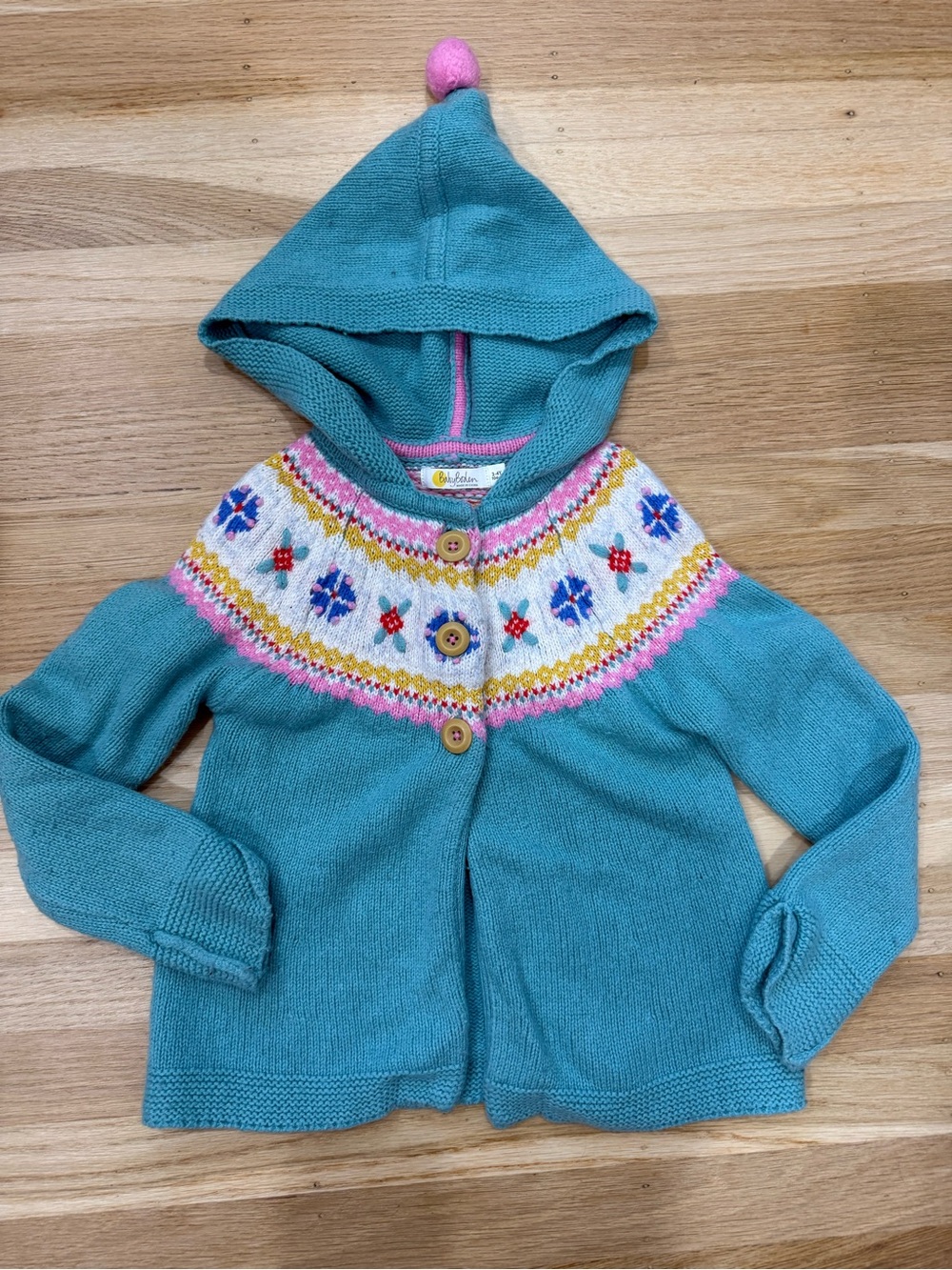 Mini Boden Fair Isle Sweater 3-4y